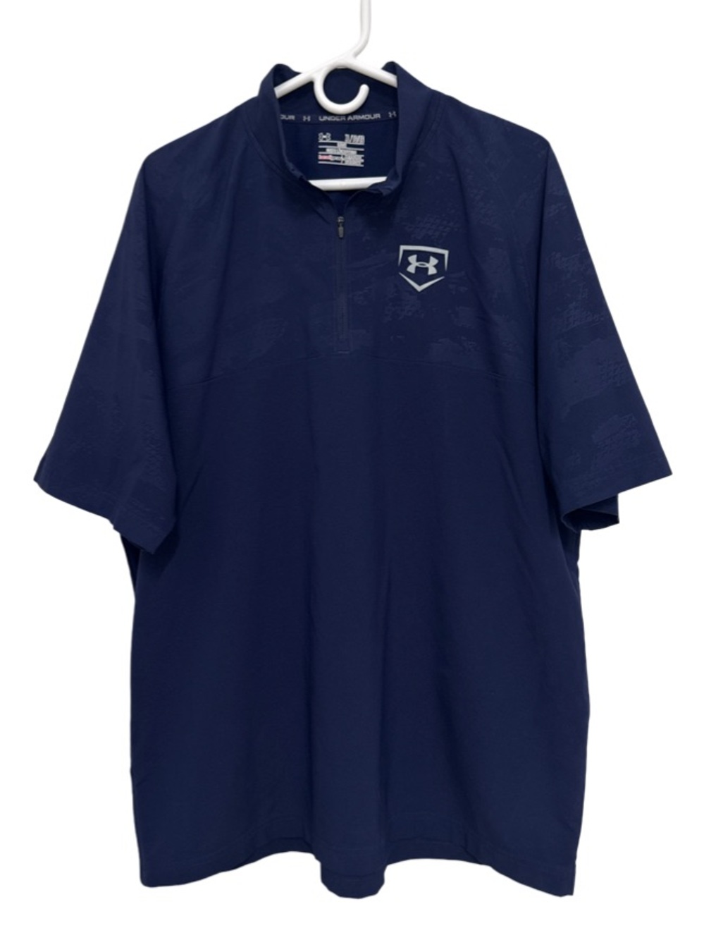 Under Armour Utility Short Sleeve Cage Jacket Men’s XL Navy Blue